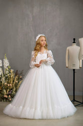 Pentelei Couture Communion & Flower Girl Dress – Timeless Elegance